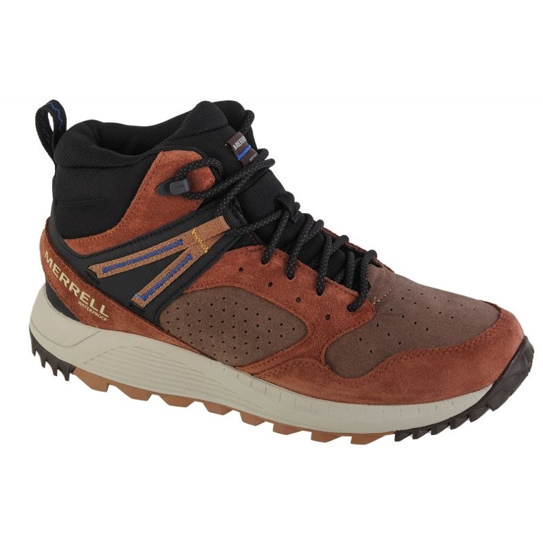 Merrell Wildwood Sneaker Mid Wp M J067299 zapatos marrón