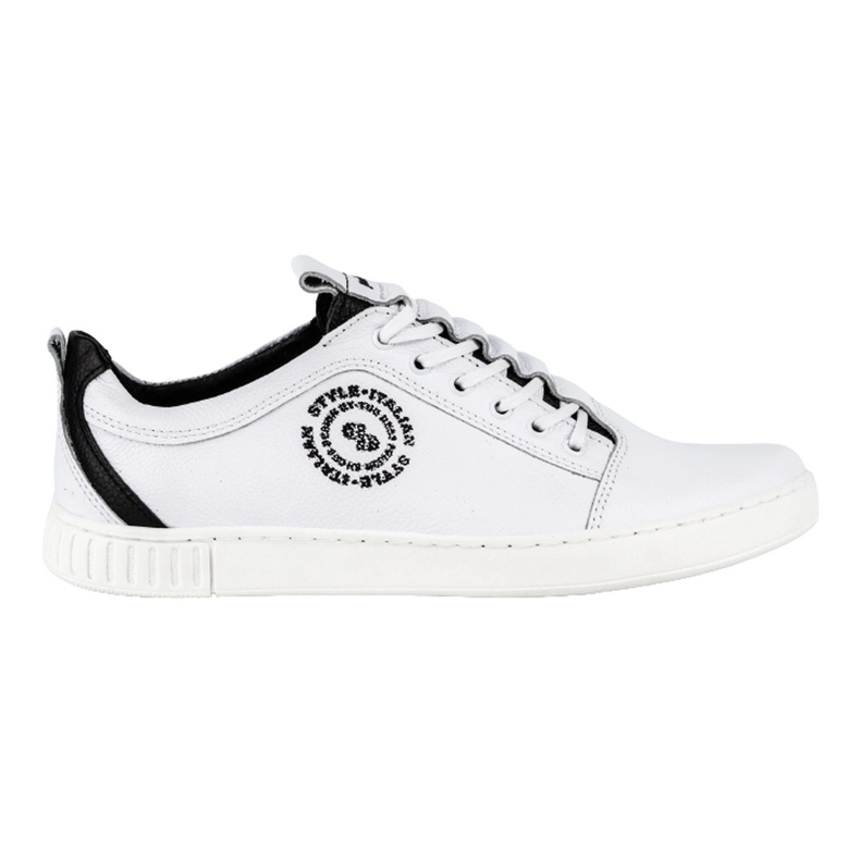 Polbut Zapatos casual hombre piel 2121 blanco