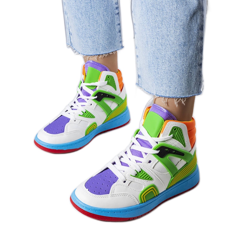 Zapatillas verdes de Marjorie. blanco Zapatillas verdes de Marjorie. blanco