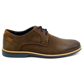 KOMODO Zapato casual piel hombre 859L marrón