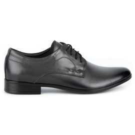 Olivier Zapatos de vestir hombre piel 277 gris