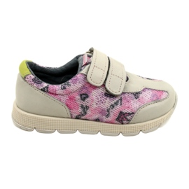 Zapatos casuales de cuero con velcro Mazurek AirWalk Sport violeta