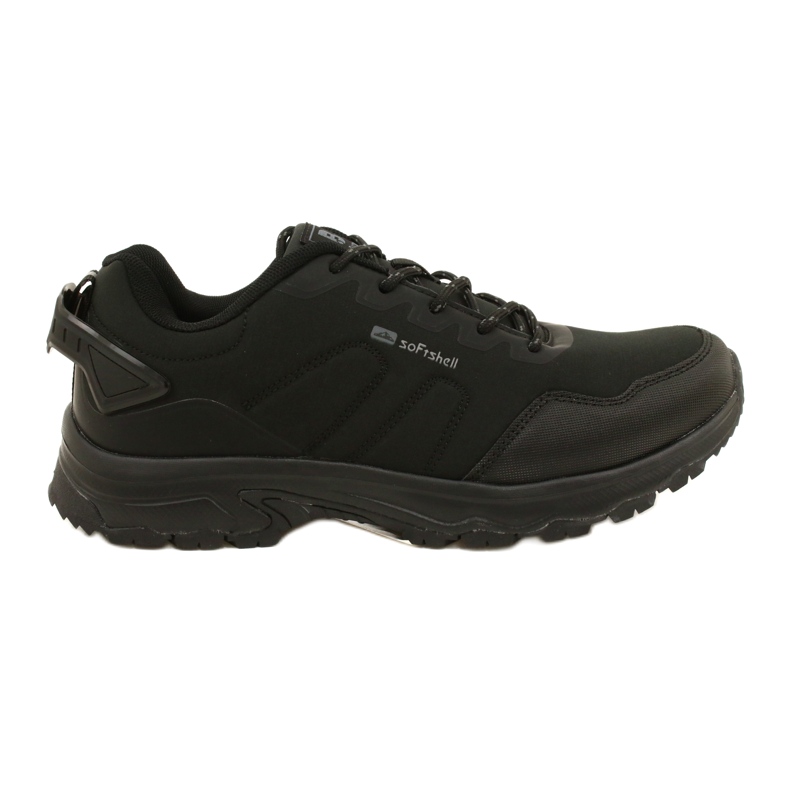 Zapatillas deportivas softshell trekking hombre negro McBraun Zapatillas deportivas softshell trekking hombre negro McBraun