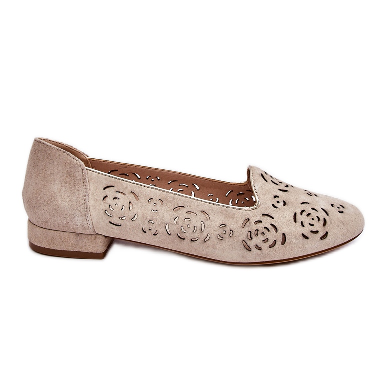 Mocasines Calados Sergio Leone BL627 Beige