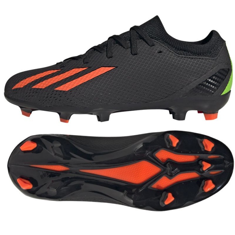Zapatos adidas X Speedportal.3 Fg Jr ID4923 negro negro