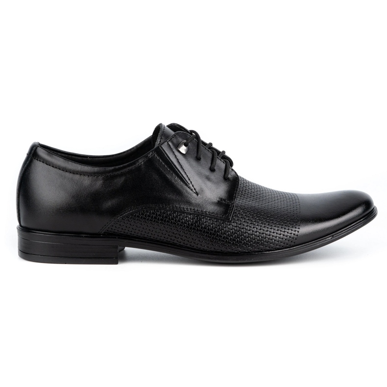 Olivier Zapatos hombre piel elegantes 302T3 negro