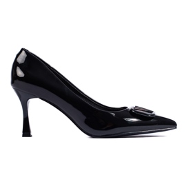 Zapatos de salón de mujer Vinceza con adorno negro