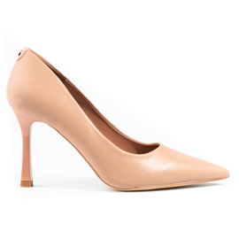 Zapatos de tacón mujer Vinceza beige