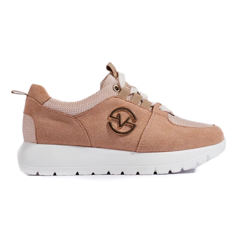 Deportivas mujer Vinceza beige