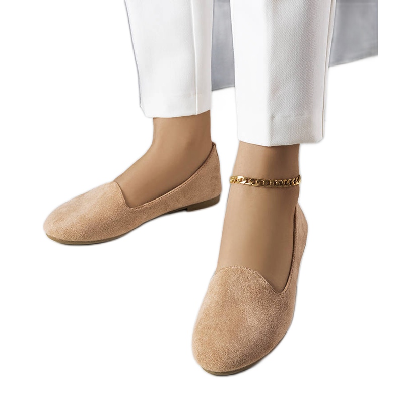 Bailarinas Marion eco-ante beige