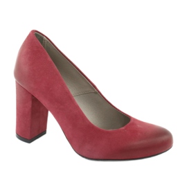 Zapatos clásicos de mujer Edeo 2119 claret multicolor