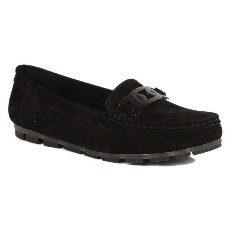 Mocasines mujer planos en piel negra Filippo DP3630 negro Mocasines mujer planos en piel negra Filippo DP3630 negro