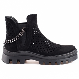 Botas mujer caladas Potocki Negro Botas mujer caladas Potocki Negro