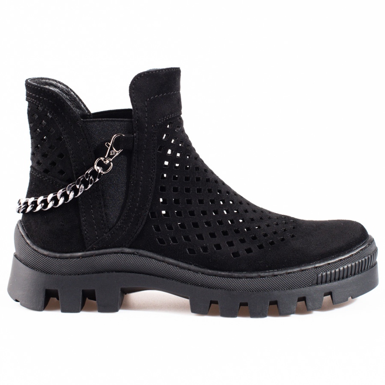 Botas mujer caladas Potocki Negro Botas mujer caladas Potocki Negro