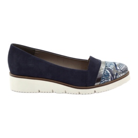 Edeo Zapatos cómodos LORDSY azul marino gris