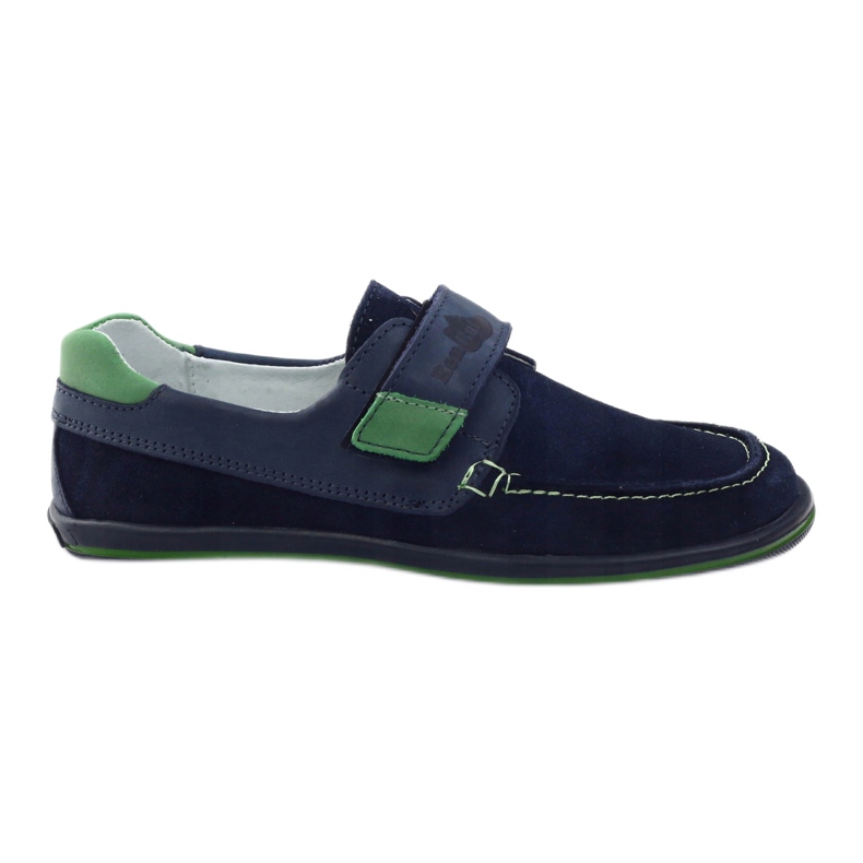 Zapatos niño piel con velcro RenBut 4249, azul marino Zapatos niño piel con velcro RenBut 4249, azul marino