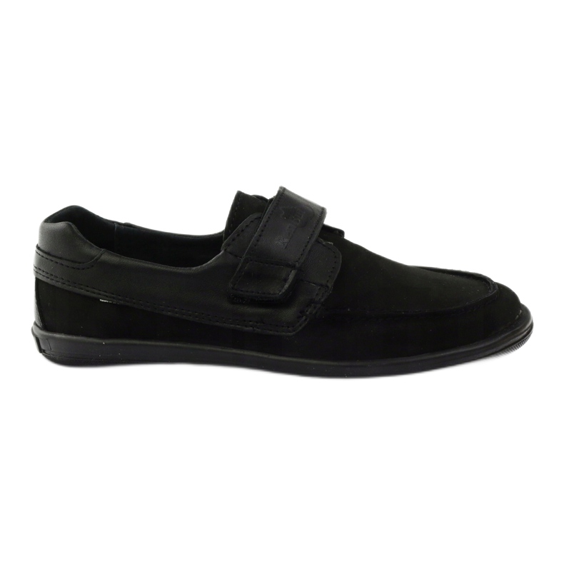 Ren But Zapatos de cuero para niños para velcro Ren pero 4249 negro