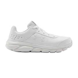 Under Armour Gs Assert 8 Niños Zapatos 3022697-100 blanco