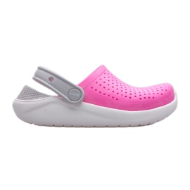 Zuecos CROCS Literide Clog Niños 205964-6QR rosa