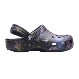 Zuecos para niños CROCS Classic Clog Kids 206818-001 negro multicolor