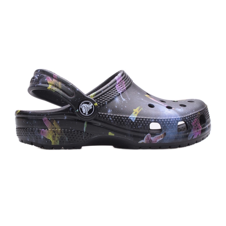 Zuecos para niños CROCS Classic Clog Kids 206818-001 negro multicolor