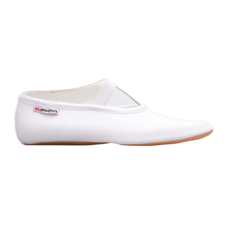 Zapatillas de ballet de gimnasia in:motion Sydney blanco
