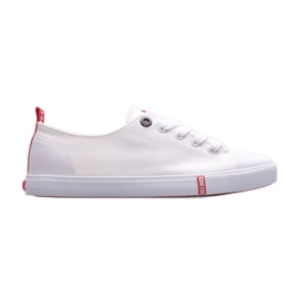 Zapatillas de mujer Big Star FF274087 blanco rojo