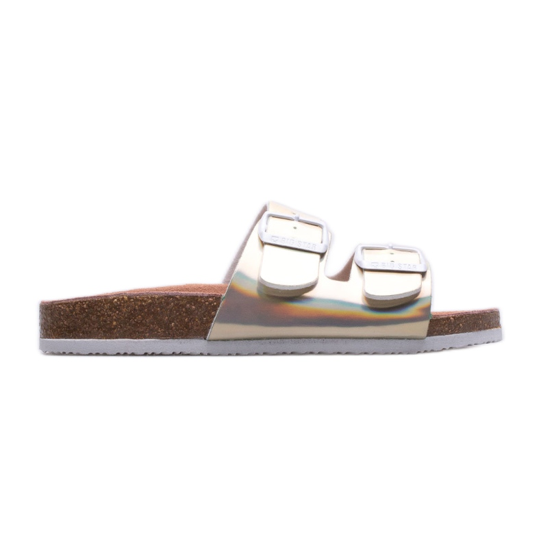 Pantuflas mujer Big Star HH274896 dorado