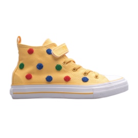 Deportivas infantiles Big Star JJ374062 amarillo