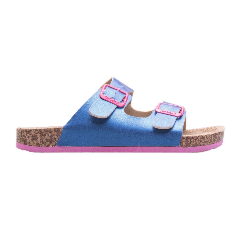 Zapatillas de casa para niños Lee Cooper LCW-22-35-1187K azul