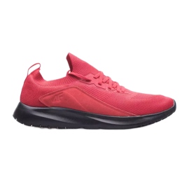 Zapatos de hombre 4F D4L22-OBML202-62S rojo