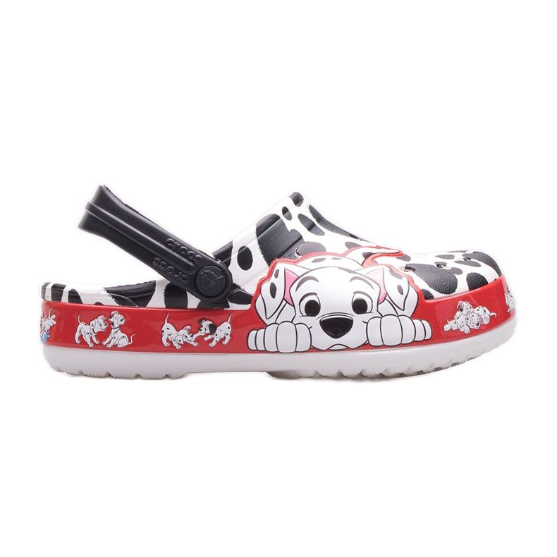 Zuecos infantiles CROCS 101 Dalmatians Kids Clog 207485-100 blanco negro Zuecos infantiles CROCS 101 Dalmatians Kids Clog 207485-100 blanco negro