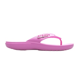 Chanclas de mujer Crocs Classic Flip 207713-6SW rosa