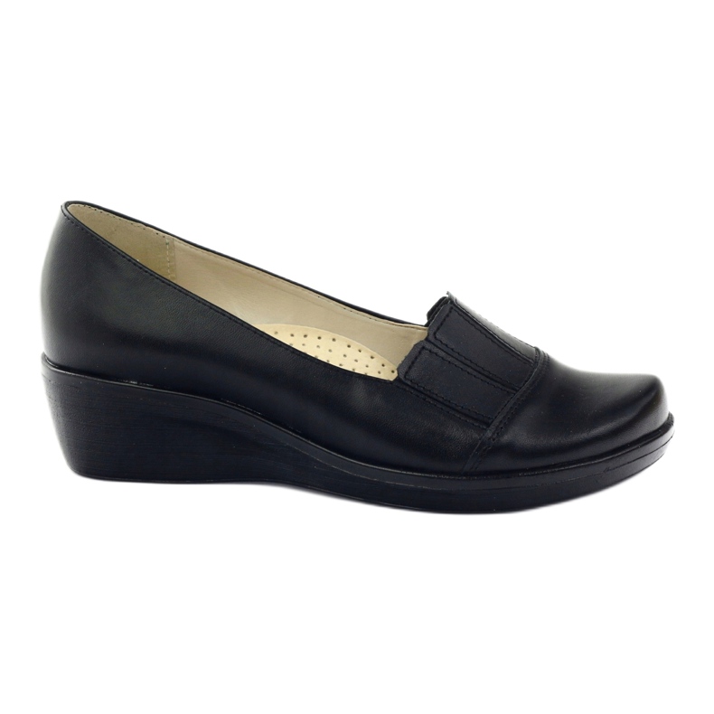 Zapatos de salón para mujer cuña Gregors 255 negro Zapatos de salón para mujer cuña Gregors 255 negro