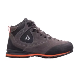 BERGSON Castor Mid Stx 3.0 zapatillas de trekking para hombre marrón gris