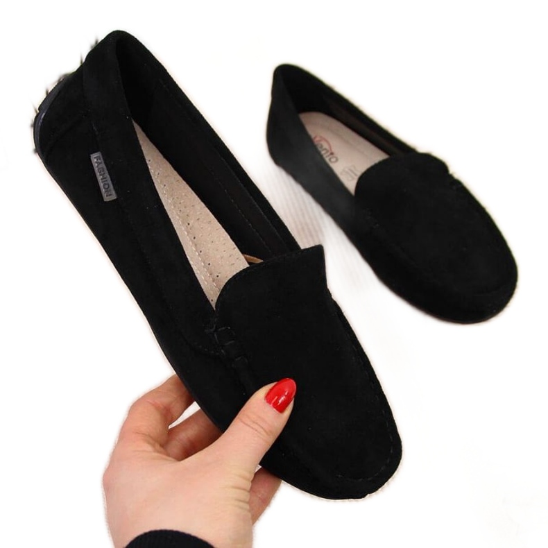 EVento zapatos mocasines W EVE259A negro