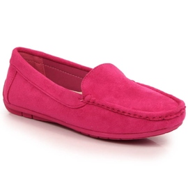 Zapatos Vinceza mocasines ante W EVE259G rosa