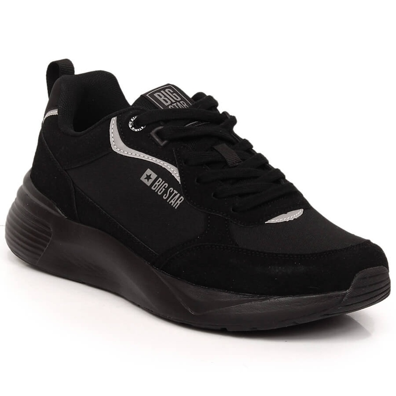 Zapatillas deportivas de hombre negras Big Star LL174236 negro