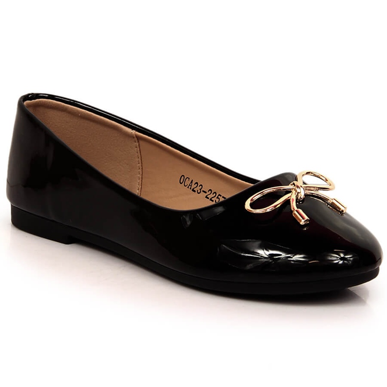 Bailarinas niña lacado negro Vinceza OCA23-2257