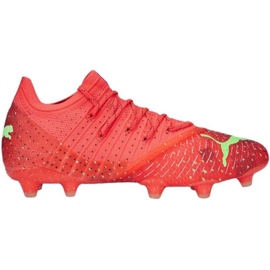 Puma Future 1.4 Fg Ag M 106989 03 botas de fútbol naranja naranjas y tintos