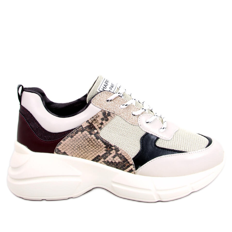 BM Zapatillas de Mujer Maud Beige
