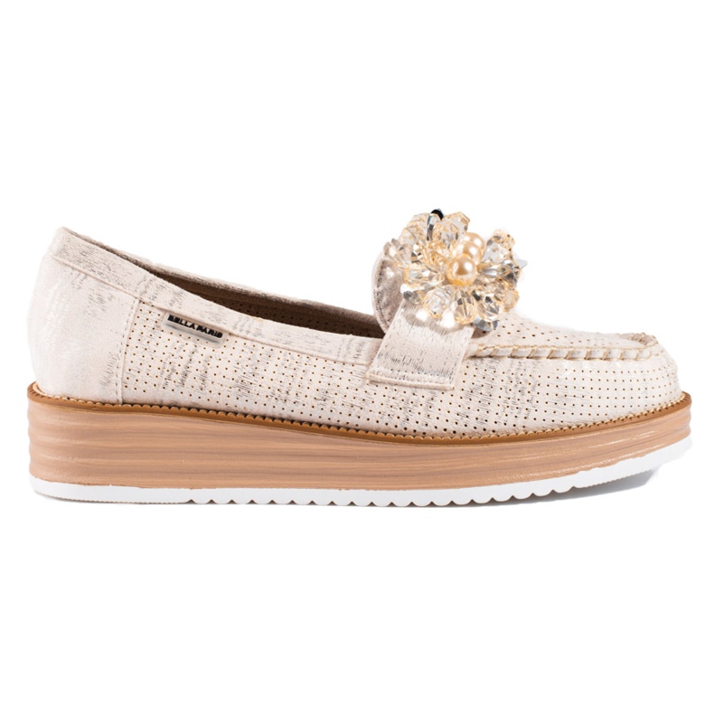 Zapatos mujer Shelovet beige con cristales