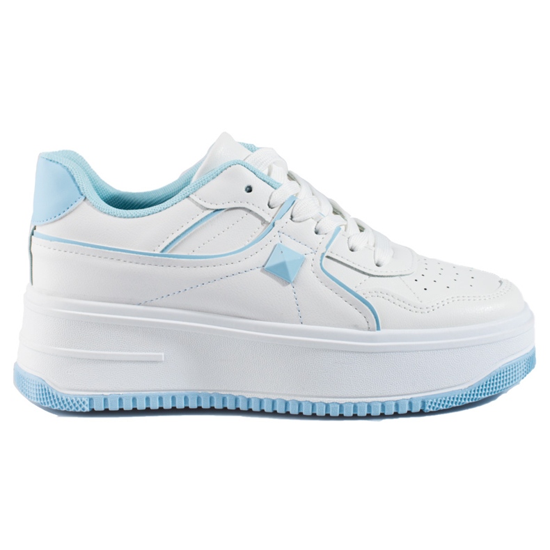 Deportivas mujer Shelovet blanco y azul
