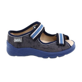 Calzado infantil befado 869X159 azul marino azul gris