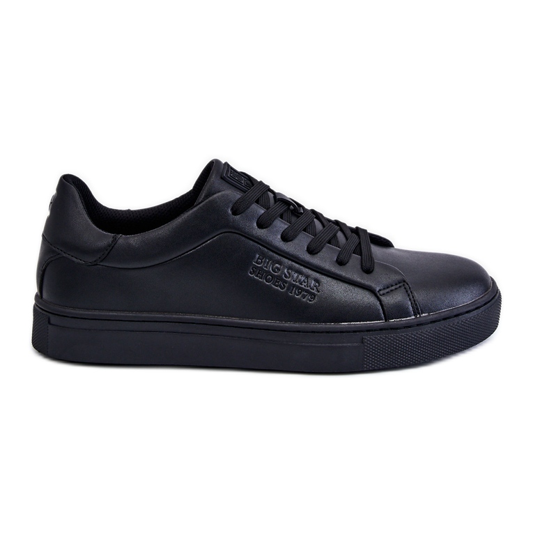 Zapatos deportivos Big Star de espuma viscoelástica para hombre LL174194 Negro Zapatos deportivos Big Star de espuma viscoelástica para hombre LL174194 Negro