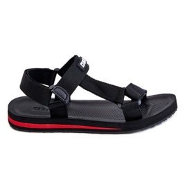 Sandalias Velcro Hombre Big Star DD174717 Negro
