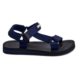 Sandalias Hombre Velcros Big Star DD174718 Azul Marino Sandalias Hombre Velcros Big Star DD174718 Azul Marino