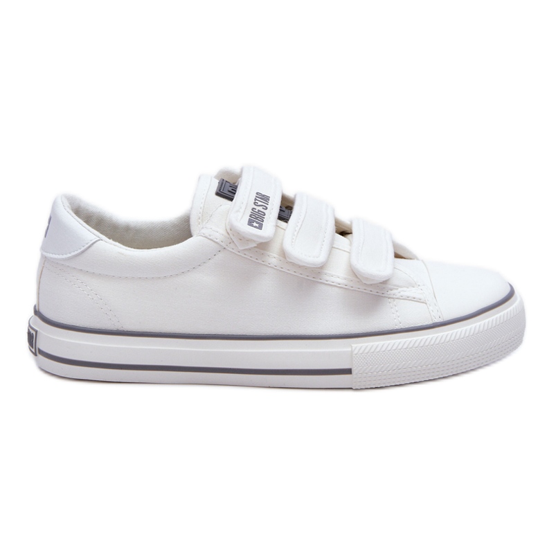 Deportivas Clásicas de Textil Con Velcro Big Star LL274A203 Blanco