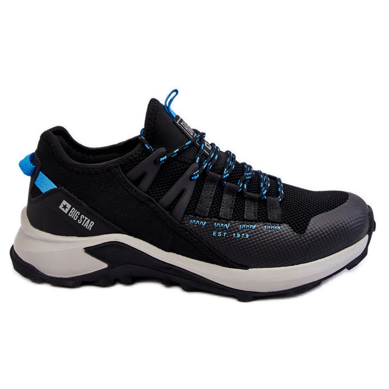 Zapatillas Deportivas de Hombre Sistema Memory Foam Big Star LL174130 Negro