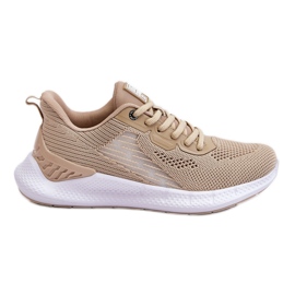 Zapatillas Deportivas Ligeras Mujer Sistema Memory Foam Big Star LL274294 Beige